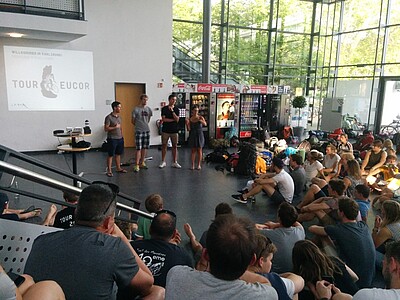 Dernière réunion pour clôturer les cinq jours passés ensemble