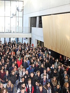 Minute de silence à l'Espé
