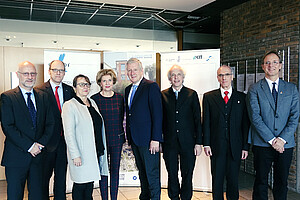 Les présidents des universités d'Eucor - Crédit photo : Service communication UHA