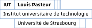Logo de l'IUT Louis Pasteur