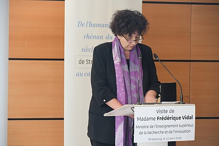 Frédérique Vidal et Michel Deneken.