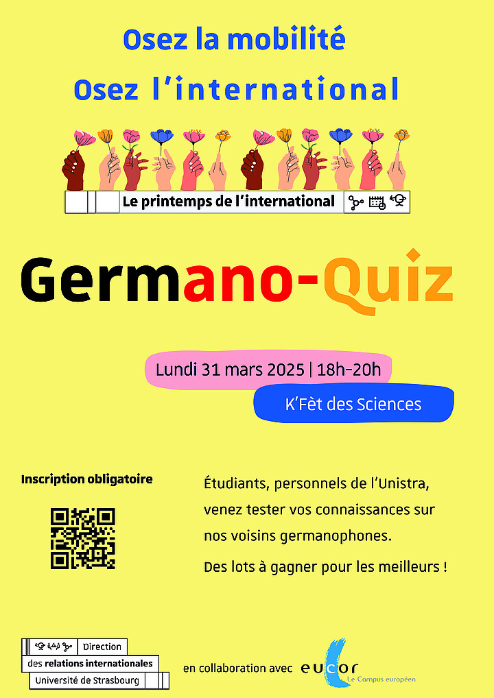 Affiche du Germano-Quiz