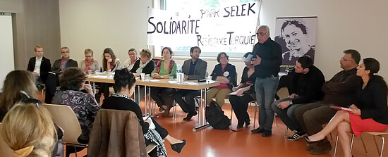 Photo du comité de soutien