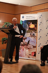 Jean-Marie Lehn prend la parole