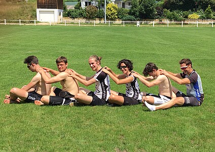 Séance de massage collaboratifs