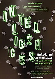 Visuel nuit des Almuni de l'Unistra