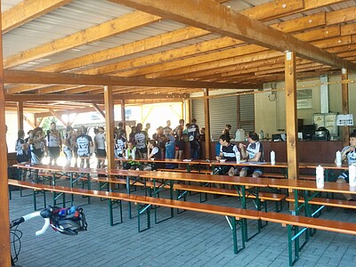 Le "mittag stop" particulièrement convivial et délicieux