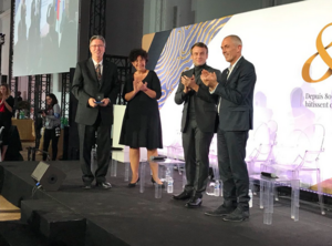 Lors de la cérémonie du 27 novembre : Thomas Ebbesen