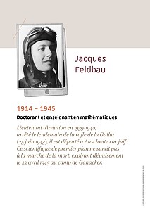 Jacques Feldbau (1914-1945), doctorant et enseignant en mathématiques