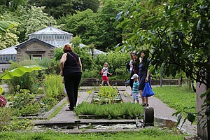 Le jardin botanique est un lieu familial par excellence © C. Schröder / Unistra
