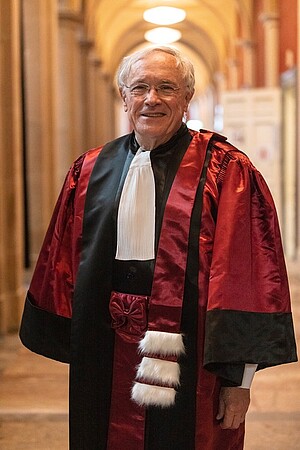 Klaus Müllen. Crédit photo : Jean-François Badias